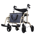 Складчатость катит сплав ходока кресло-коляскы Rollator алюминиевый, ходоков вагонетки для выводить из строя